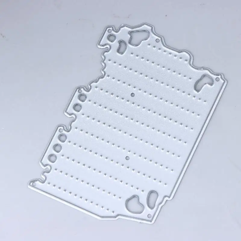 إطار صغير عتيق من الفولاذ الكربوني قالب ختم لتزيين دفتر القصاصات وصنع بطاقات الهدايا