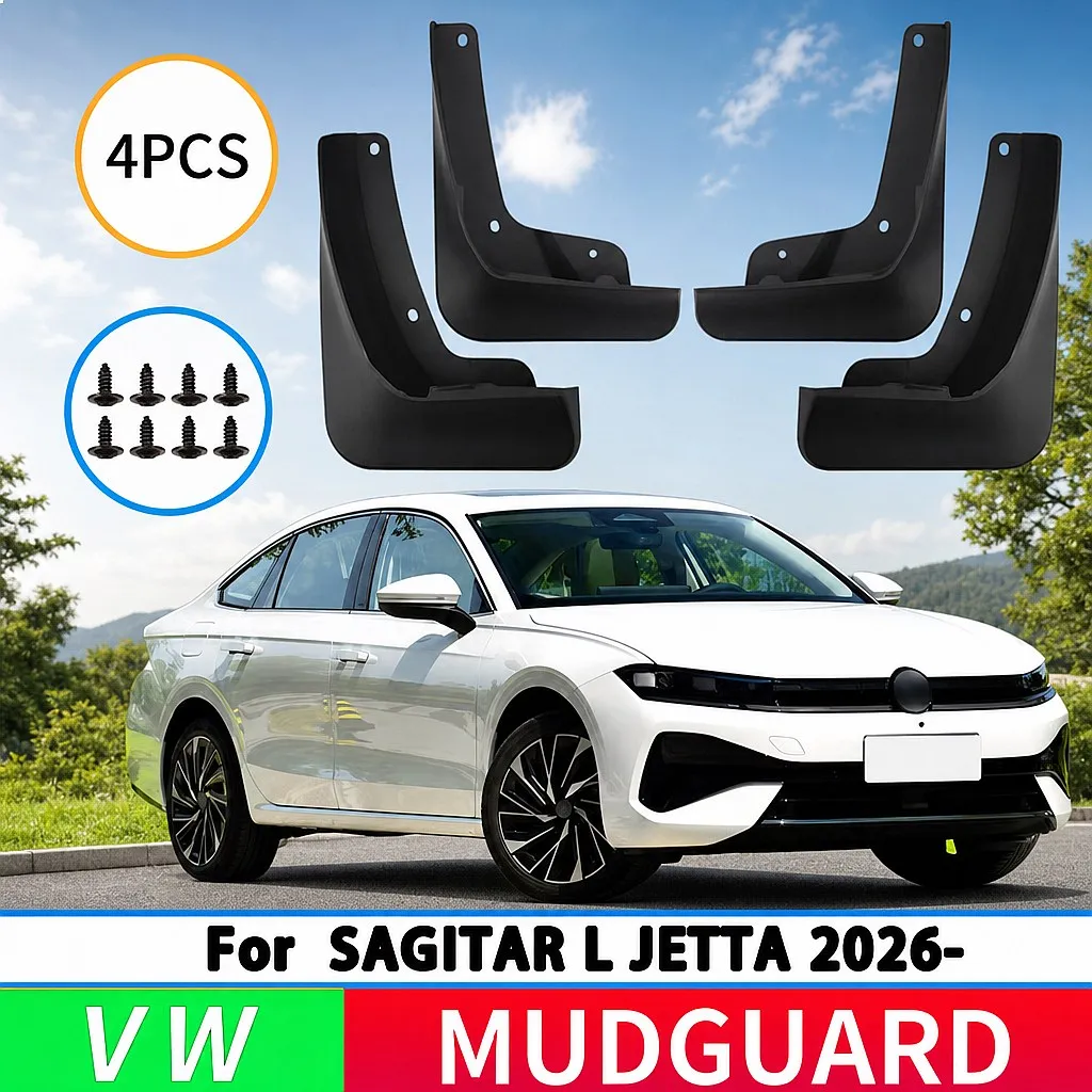 

Suitable for VW Sagitar L Jetta 2026 Mudguards Front Rear Splash Guards Car Accessories