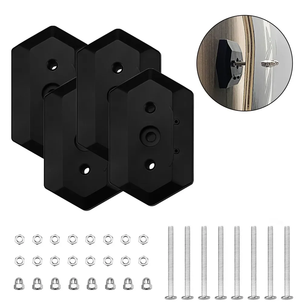 1/2 Pcs Skateboard Wall Mount Acrylic Longboard Storage Display Holder Hanger Rack Skate Board Non-slip Holder Bracket