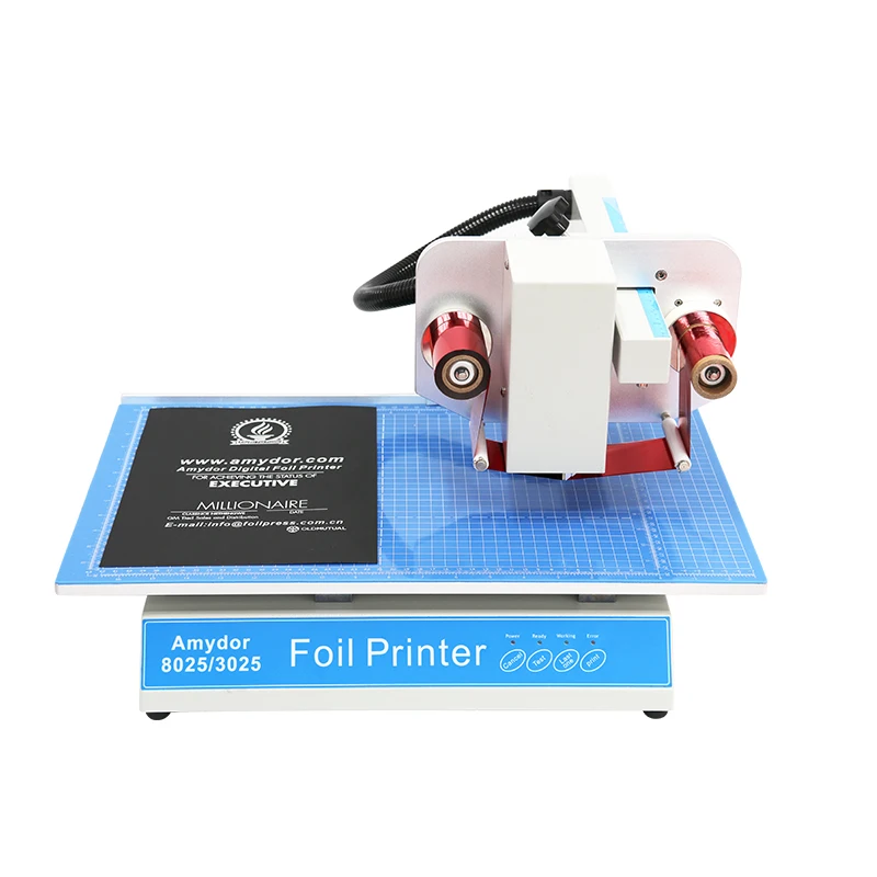 Hot selling Amydor-8025 digital foil printing machine for flatbed