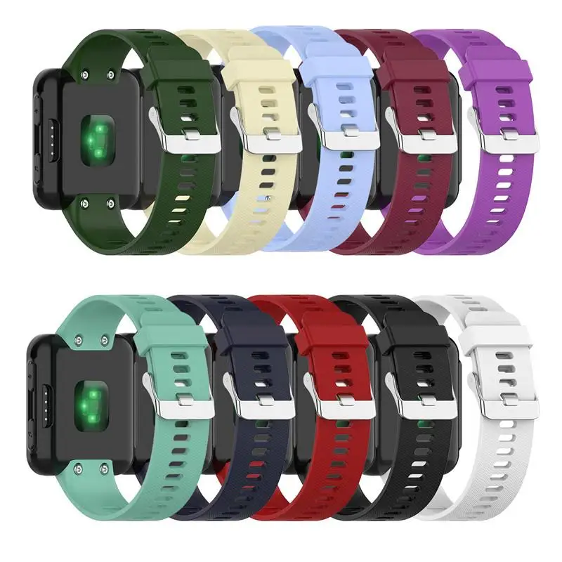 Sport Silicone Strap for Garmin Forerunner 30 35 Smart Watch Breathable Band Wristband Bracelet For ForeAthlete 35J Correa