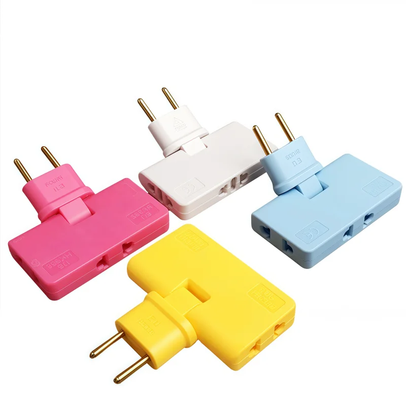 3 IN 1 Wireless Converter Adapter Socket 180 Degree Rotate Adjustable Socket 250V EU For Travel Plug Residential General-Purpose