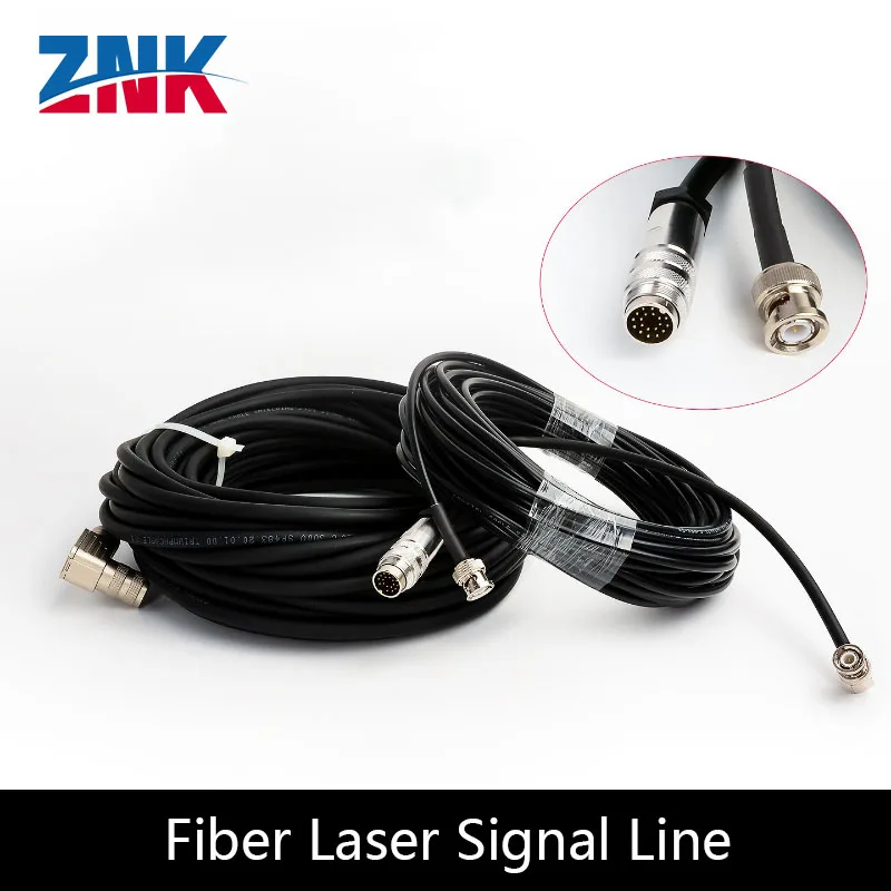ZNK Laser Fiber Laser Signal Line For Raytools Precitec Optical Cable Height Adjuster Line, Zoom Line, Cable Line, Coaxial Cable