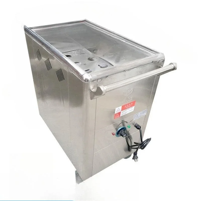 Electric dim sum thermal insulation cooked cage car, commercial dining car mobile Hong Kong-style thermal insulation cart