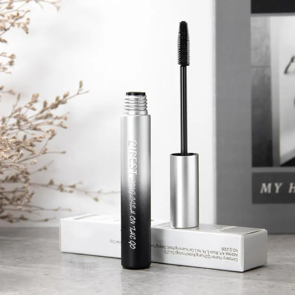 Natural Mascara for Long Eyelashes Waterproof Mascara for Big Eyes Long-lasting Thick Curling Non-smudge Mascara for All-day