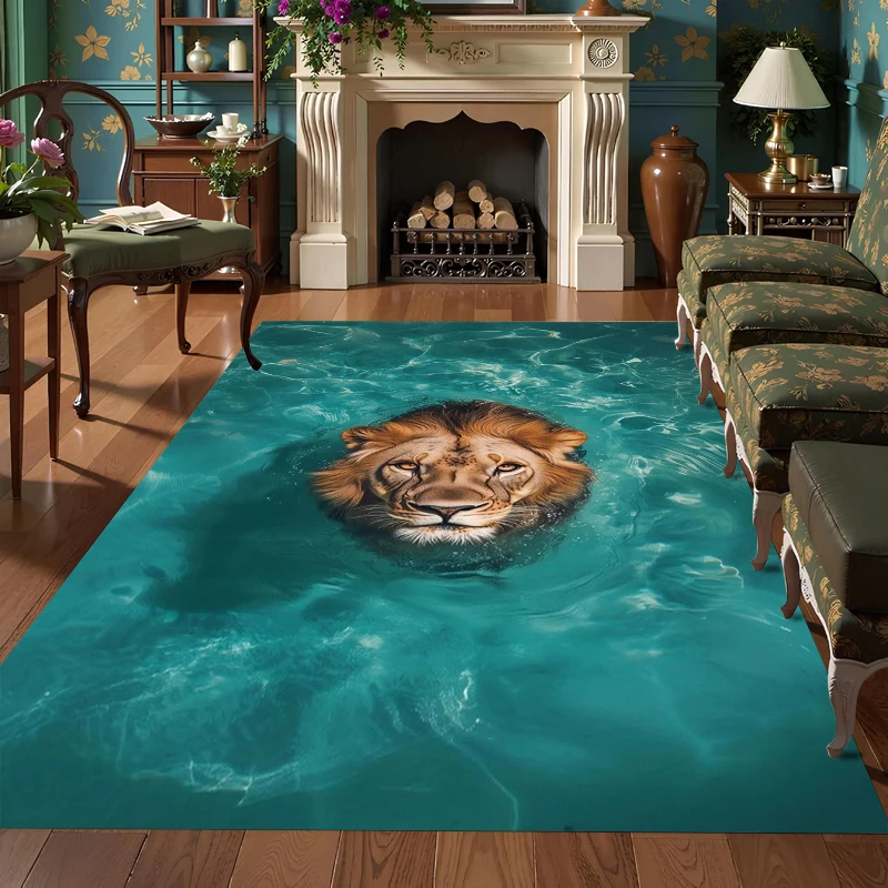 Leopard Pattern Rug Realistic  - огляд і ціна Commercial Printing Format