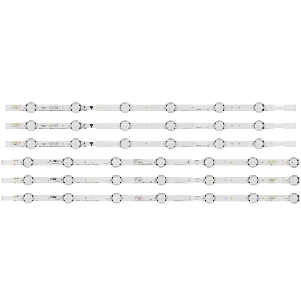 LED backlight strip 50'' TV UDULEDGS057 UDULEDGS056 50W7S1P UDULED0GS050 UDULED0GS051 FW50D36FB for LG innotek 50inch L R Type