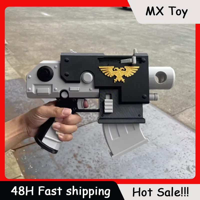 31cm Bolt Pistol 3D Printing Toy Gun Model Game Peripherals Cosplay Props Boys Gifts Holiday Role-Playing Decorations