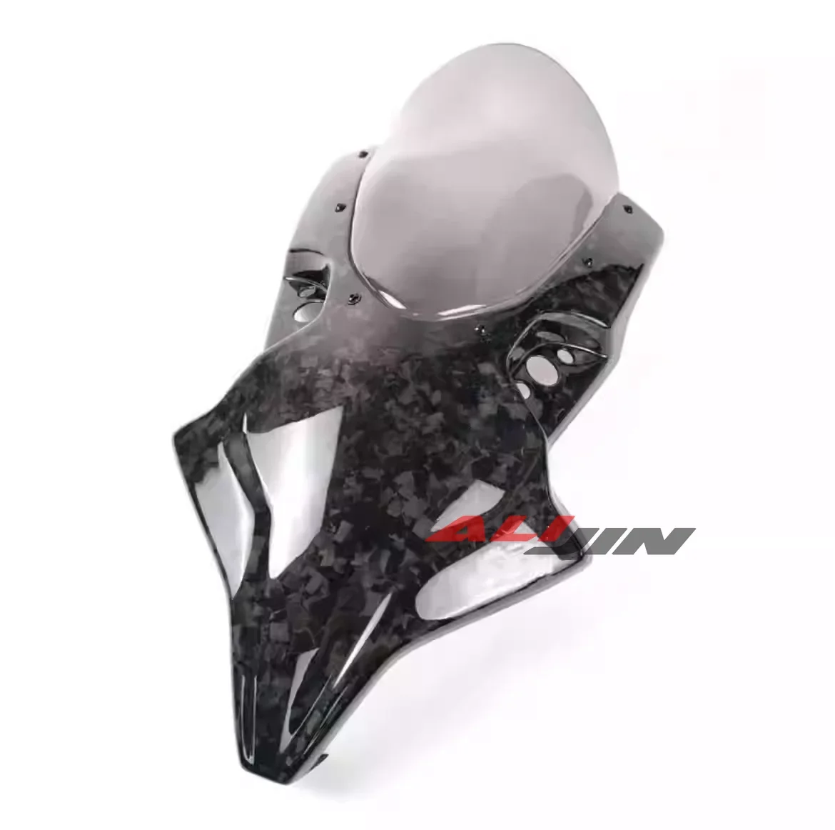 Carbon Fiber Front Fairing Windshield For CFMOTO 450SR CF450SR 2022 2023 Motorcycle Wind Screen Deflectors Windscreen Smoke Len