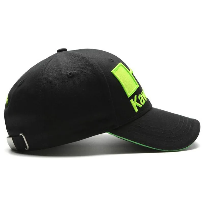 Kawasaki unisex wyszywane litery kamuflaż czapki baseballowe wiosenne i jesienne regulowane kapelusze na co dzień kapelusz z filtrem przeciwsłonecznym