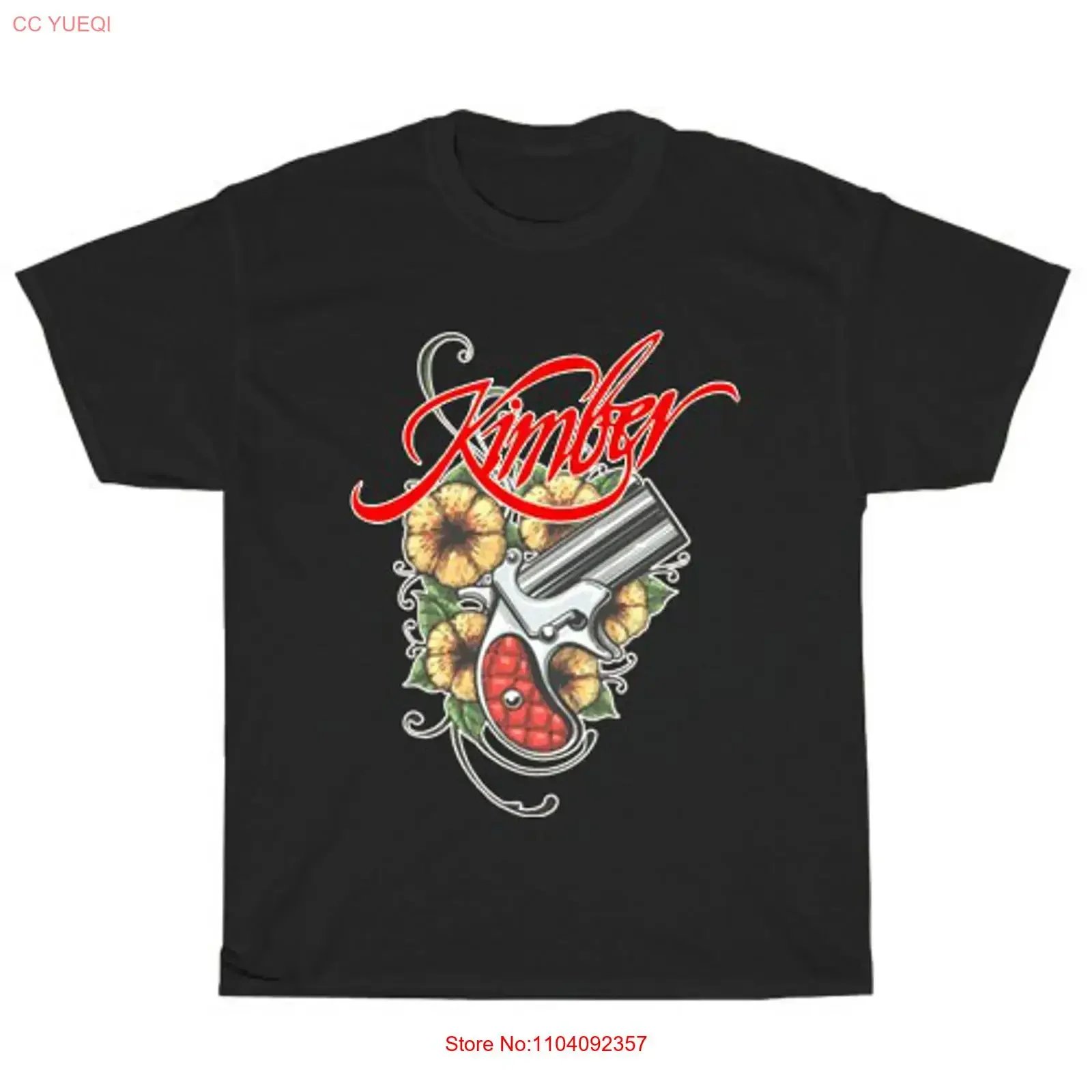 Kimber Guns Firearms Logo Restaurant American Men's T Shirt Funny Size S to 5XL vintage Washed Versatile Comfortable homme