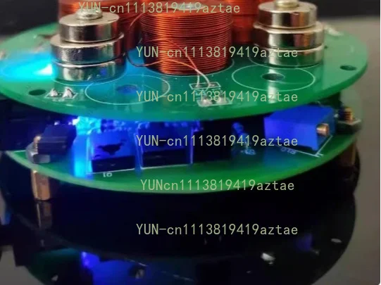 Push Down Magnetic Levitation Kit DIY Suspension Electronic Production Learning, Simulation of Loose Parts and Finished Products