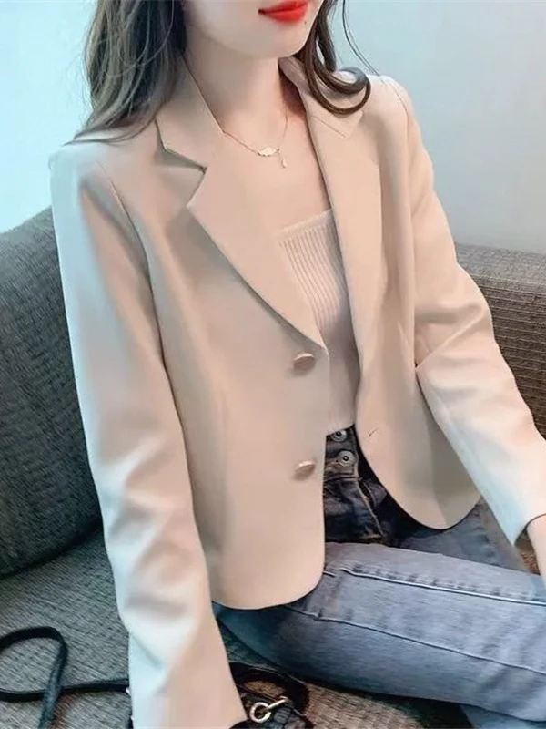 

Длинные блейзеры женские элегантные французские двубортные клетчатые с зубчатым воротником винтажные офисные женские осенние модные верхняя одежда современная стильная