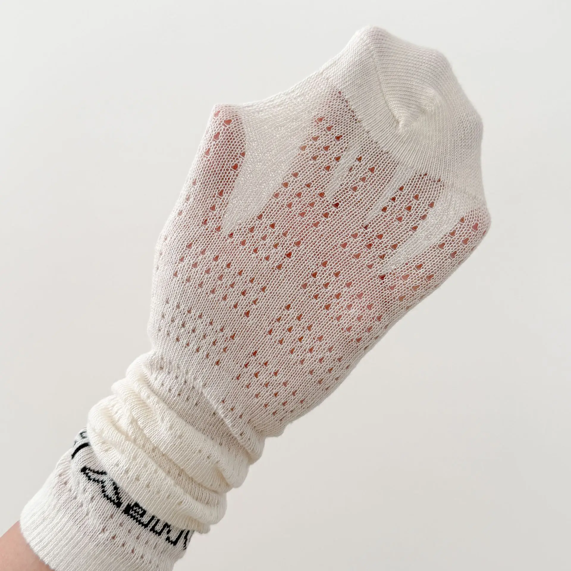 Spring Summer Kids Socks Korean Wave Point Long Cotton Socks for Boys and Girls Trendy Thin Mesh Socks