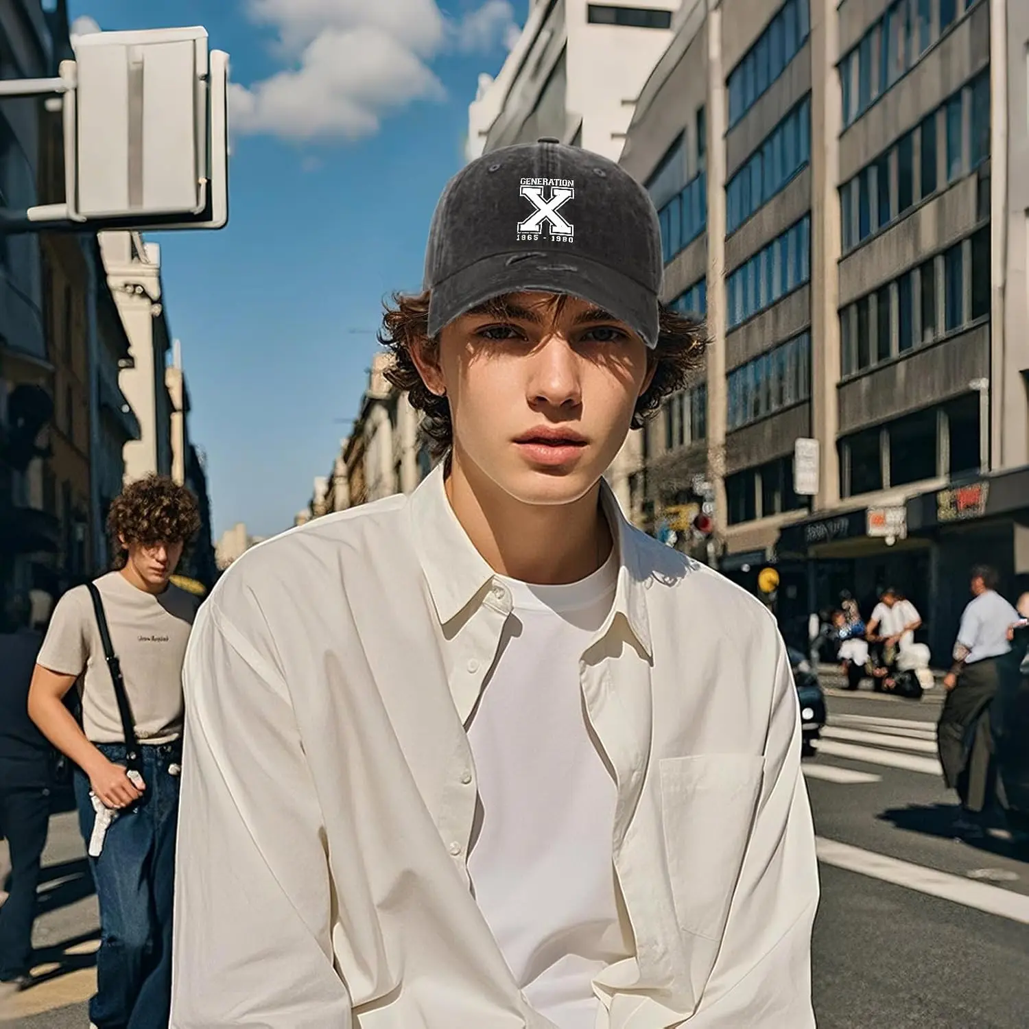 قبعات Vintage Gen X للنساء قبعات بيسبول مضحكة مغسولة متعثرة التسليم في اليوم التالي