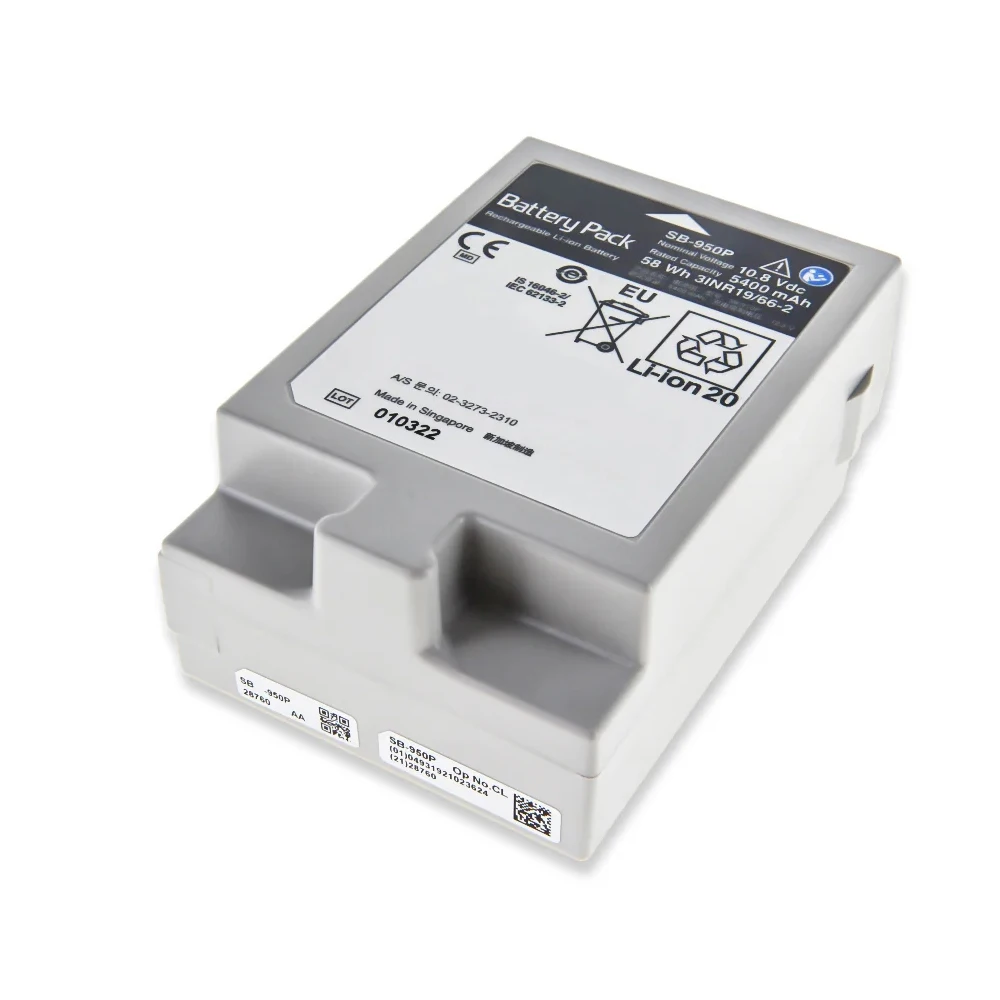 

Сменная медицинская литий-ионная батарея 10.8V 5400mAh SB-950PC SM-1501Typ SB-950P Li-ion для Ni-Hon Kohden Lifecop G5