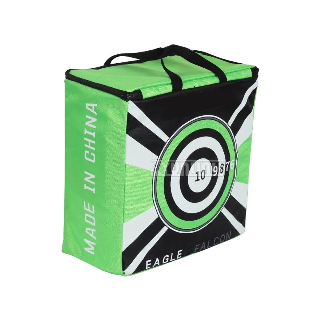 Reverse Curved Straight Bow Archery Target Fiber Target Shooting and Archery Composite Polymer Fiber Target 40*40*20cm SPG
