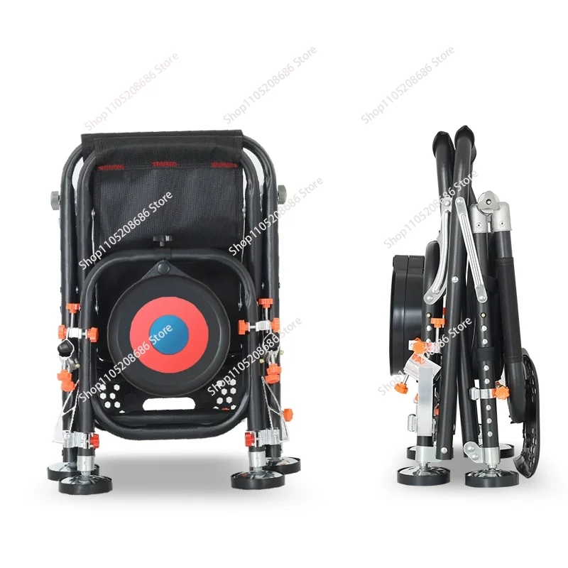 NEW Fishing Chair Beach  Strong Load-Bearing  Outdoor Folding Fishing  Set Recliner Multi-Function Fishing
