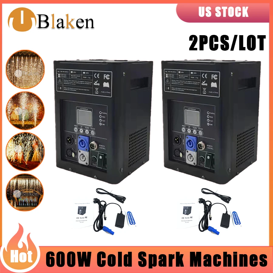 

Профессиональное оборудование для создания холодных искровых фонтанов мощностью 600 Вт, оборудование для сценических эффектов, для диджеев, дискотек, клубов, вечеринок, свадеб и торжеств.