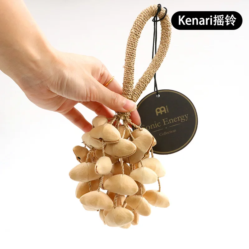 Meinl Fruit Shell String Bell, Hand Shake Bell, Tribal, Characteristic Instrument, Sound Bundle, Natural Plant Accompanying Bell