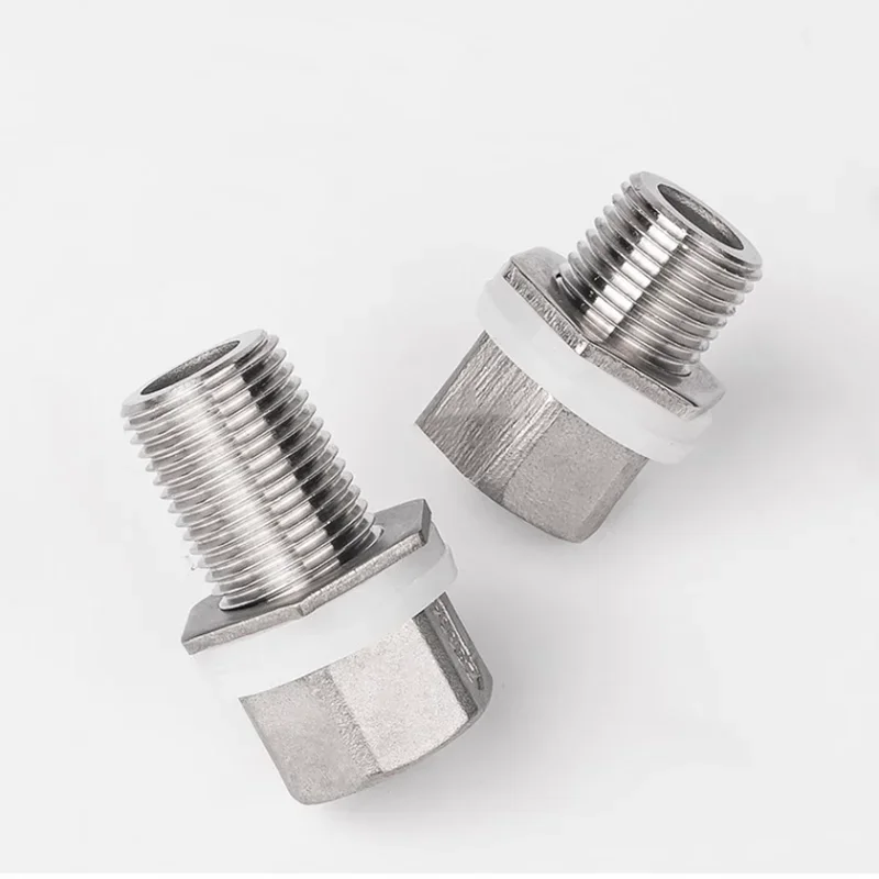 1/2 "bsp Außengewinde Edelstahl Wassertank Rohr verschraubung Stecker Adapter Kupplung