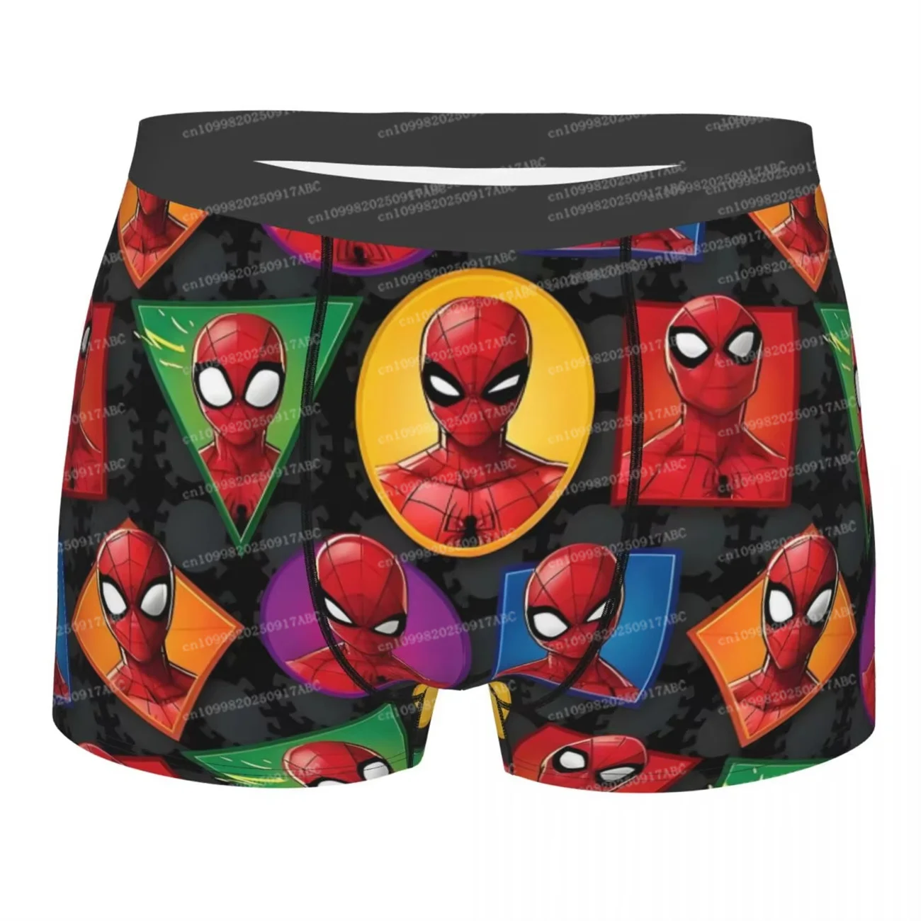Sous-vêtements pour hommes Spider Man boxeurs dessin animé Shorts culottes hommes caleçons confortables bande dessinée animée femmes sous-vêtements slips