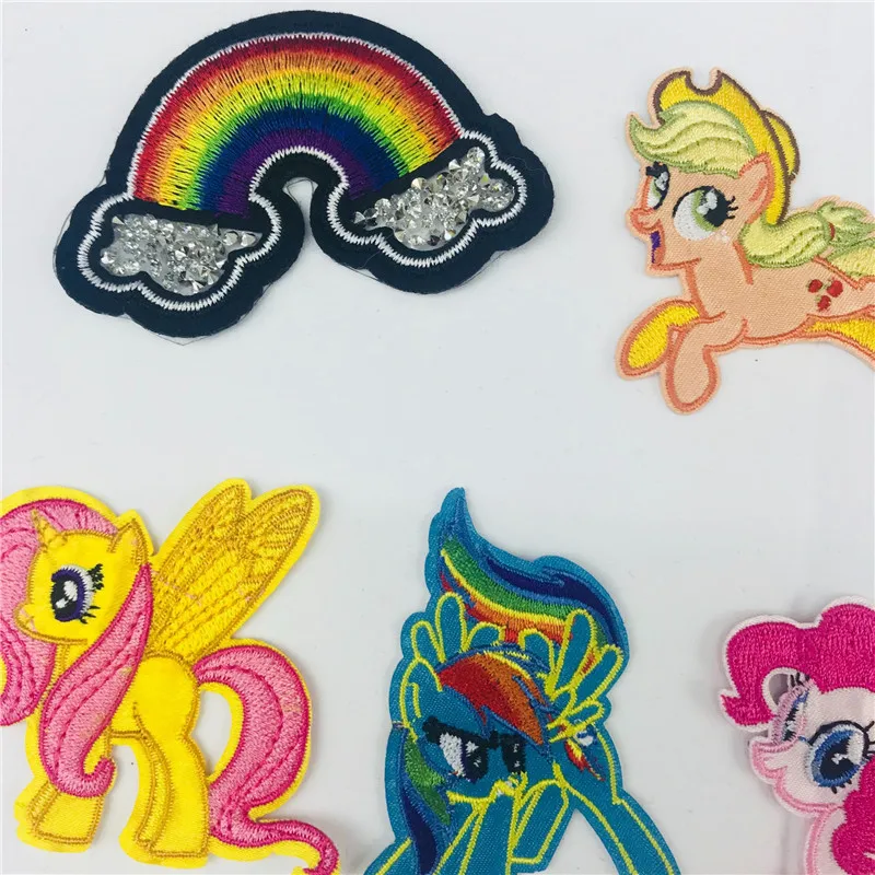 11style Clothes Embroidery Patch Applique Diy Sewing Decorative Ironing Patches Clothing Stickers Cartoon Sticker