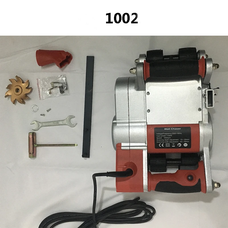 12 teeth electric concrete brick wall chaser machine groove saw cutting machine notching machine 20mm 25mm 35mm blade