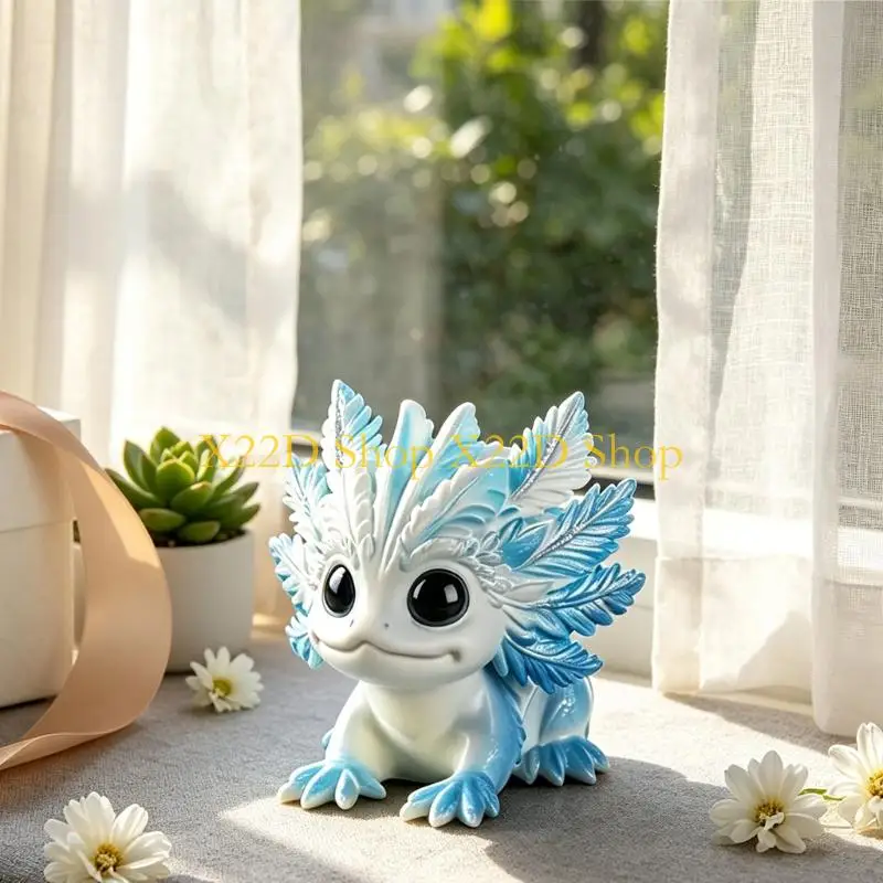 X22D Handmade Display Figure Form, Creature Casting Form with Single Cavity Profile for DIY Shelf Styling and Small Use