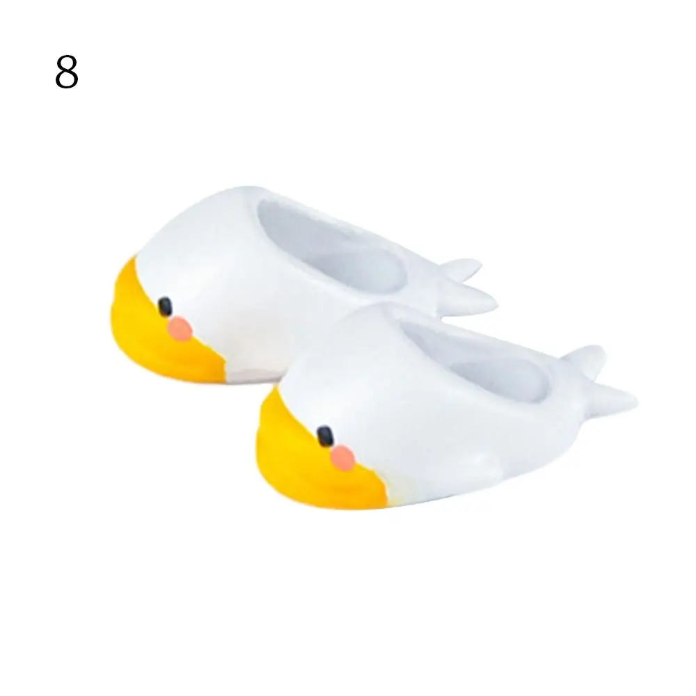 10 Styles Doll Accessories For ob11 Doll 1/12 Dolls Shoes PVC Doll Wear Cute Shoes Fashion Sandals