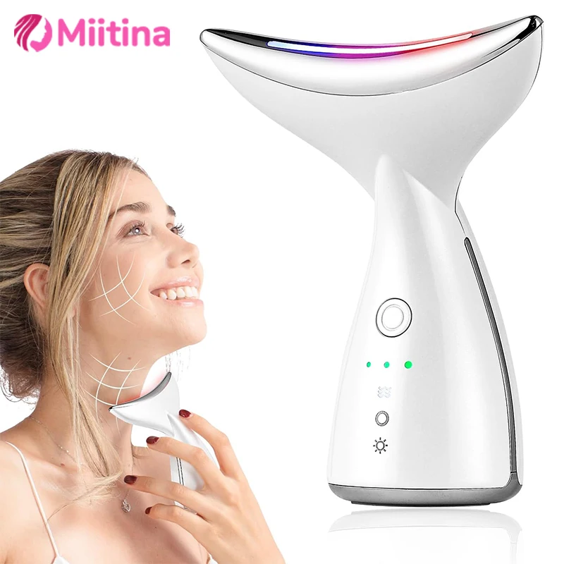 

Neck Face Beauty Device EMS 3 In 1 Tighten Reduce Double Chin Lifting Tighten Anti-Wrinkle Home Face Lifting Skin Care Machine