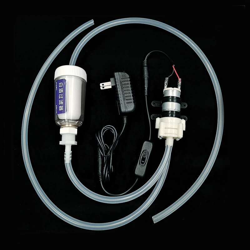 Compact Household Liquor Purification Machine Ceramic & Activated Carbon Filter System for Self-Brewed Wine Micro Filtration