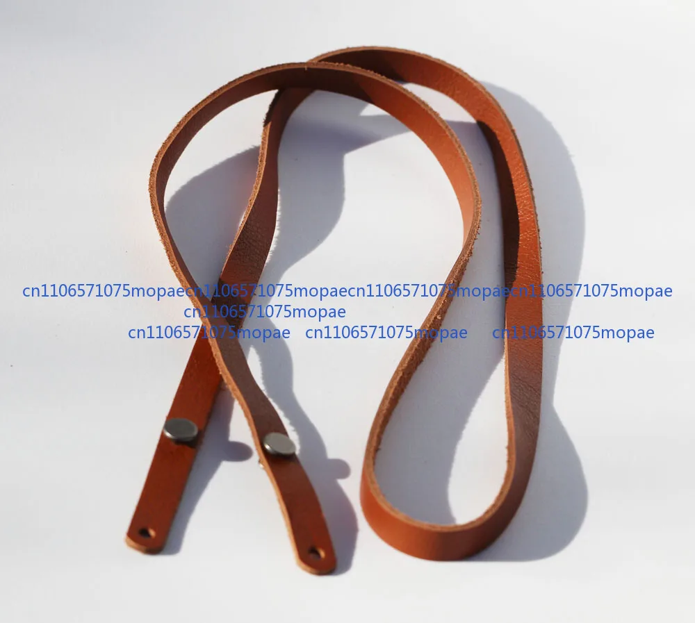 ローライフレックス・リンホフ・フジ・ヤシカMAT用ソフト本革ネックショルダーストラップ