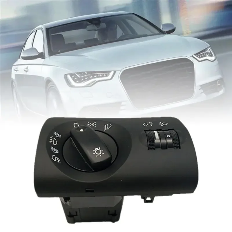 For Audi A6 S6 C5 4B Headlight Adjustment Combination Switch Knob 4B1941531 Car Fog Light Control Accessories