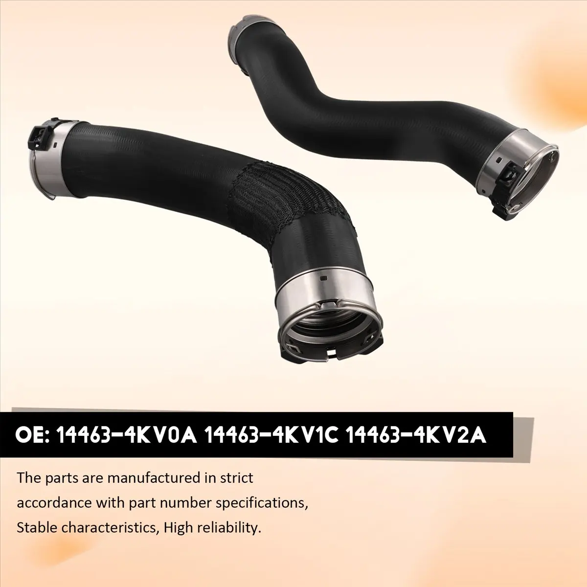 Super Sale Inter Cooler Intake Air Hose for Nissan Navara NP300 Frontier D23 YD25 2014-2018 14463-4KV0A 14463-4KV2A Inlet Pipe
