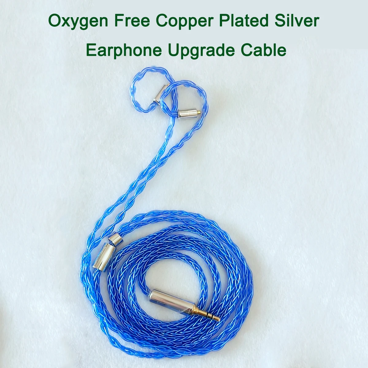 

Oxygen free copper silver plated 8-core upgraded wire mmcx ie600 cable qdc