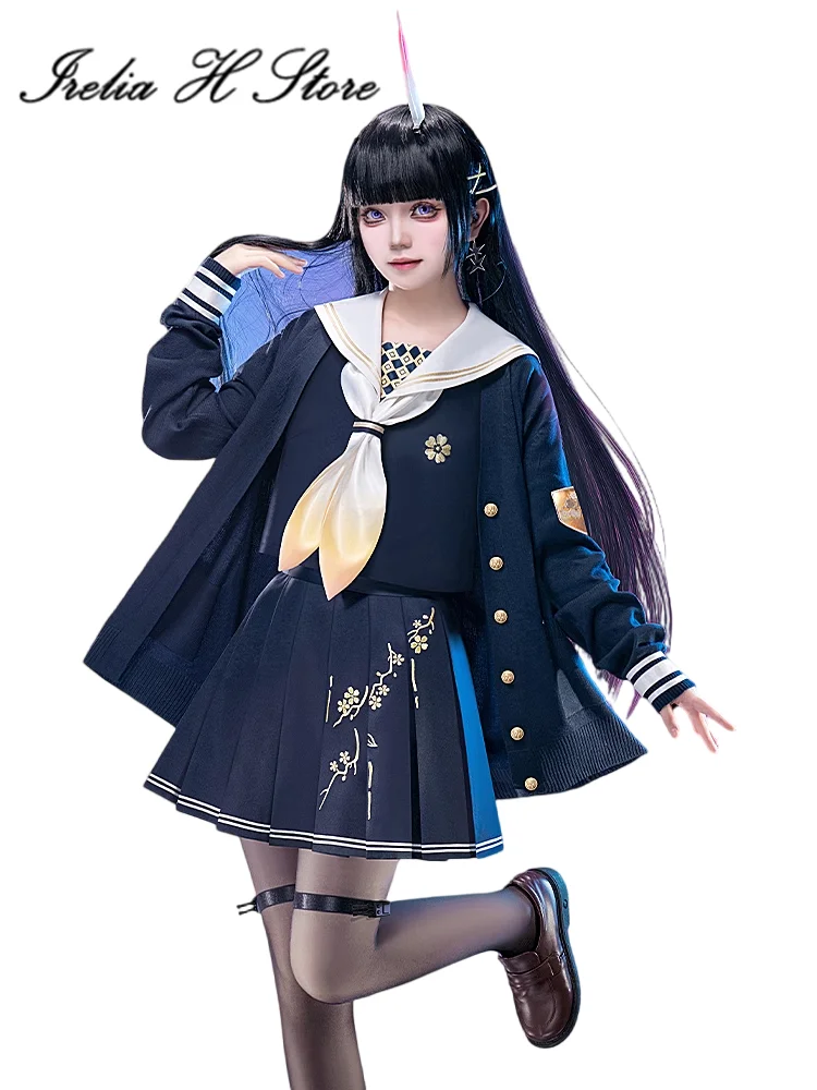 

Pre sale Irelia H Noshiro from Azur Lane Noshiro Cosplay Costume JK Sailor suit skirt