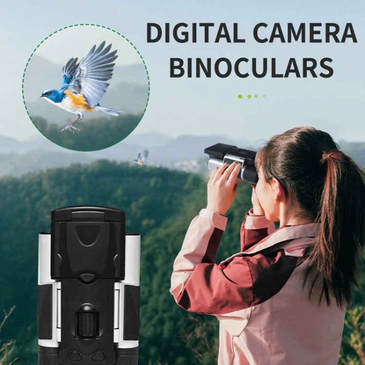 High Quality DT10 10x25 2 Inch LCD Screen 2.5K Binocular Telescope Astronomical Digital Camera