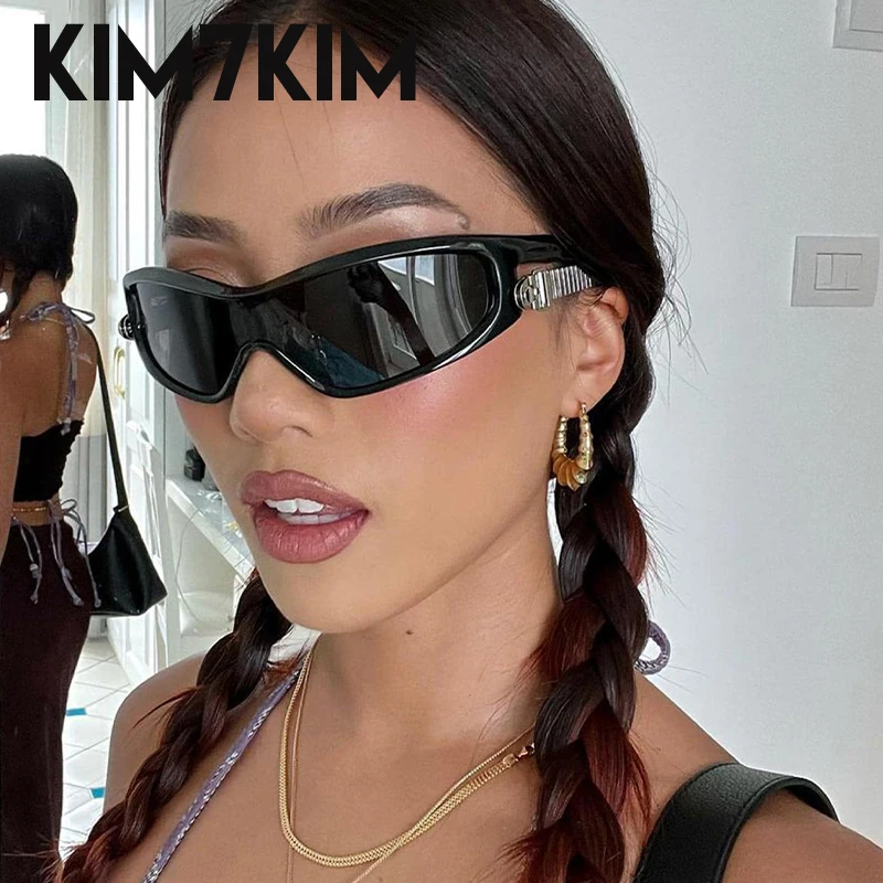 Y2k Sports Polarized Sunglasses Women 2024 Trends Punk Sun Glasses For Men Goggles Luxury Brand Designer Lenses Sunglass Shades