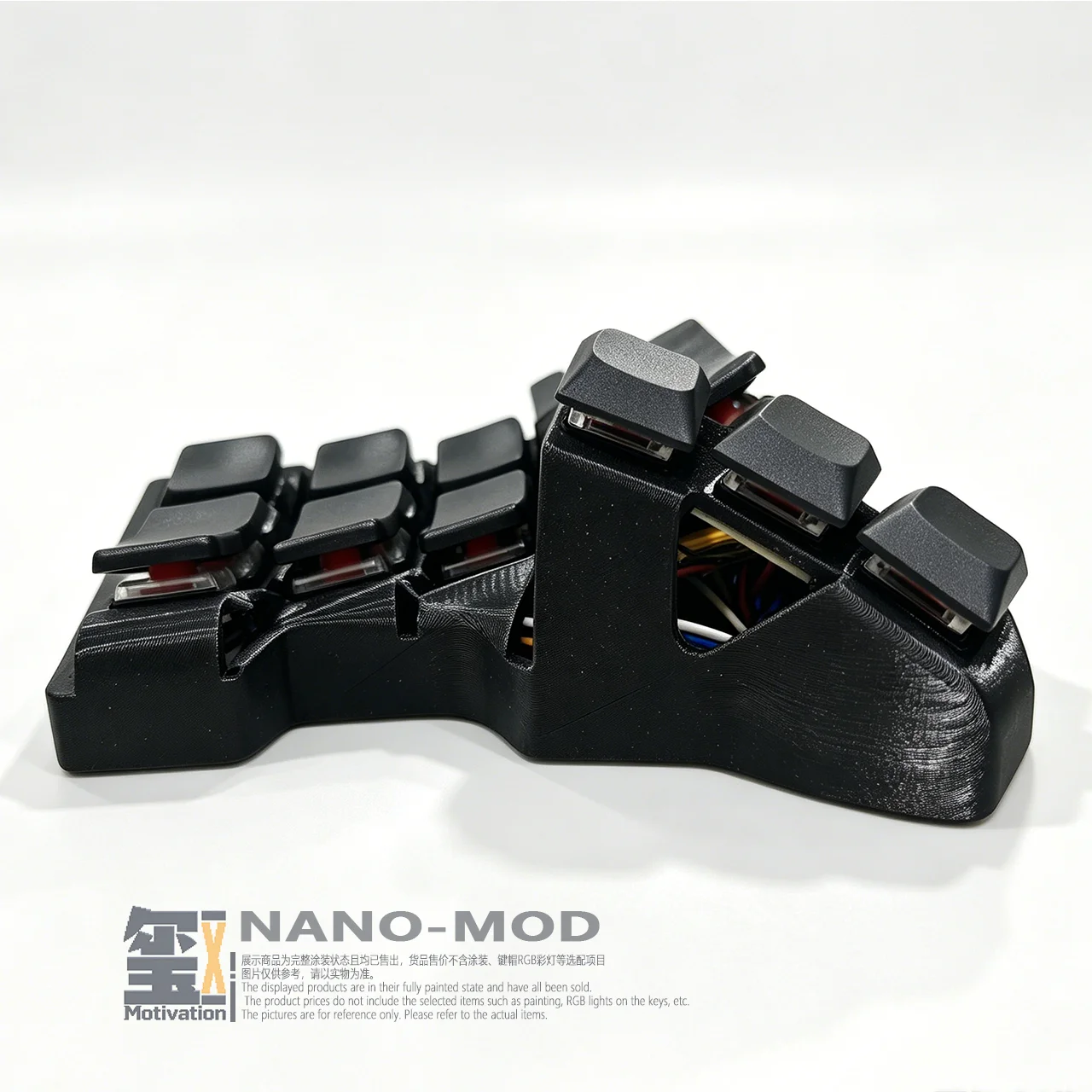 Nano MOD Split Keyboard Kit Mechanical Keyboard Customized Dual Mode Low Profile Hot Swap RGB E-sports Gaming Office Keyboard