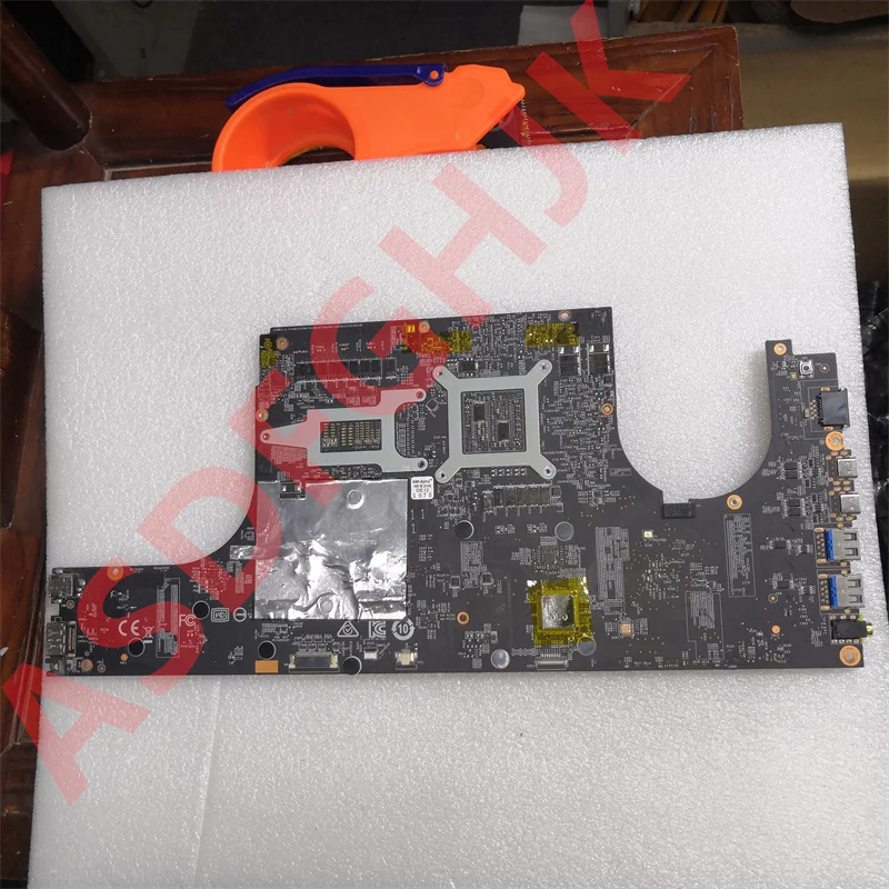 Imagem -06 - Laptop Motherboard Adequado para Ms16w1 Ms-16w11 Msi Gf65 I7-10750h Cpu Gtx1660ti N18e-g0-a1 Teste Abrangente ok Original