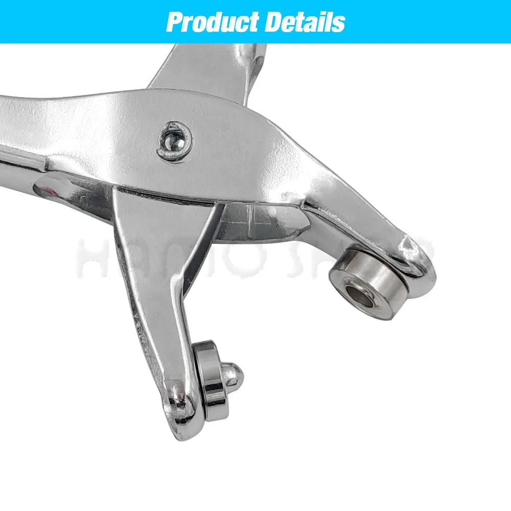 200 Sets Metall Öse Tülle Öse Mit Installieren Zange Set Ösen Tülle Werkzeug Für DIY Lederhandwerk Schuhe Gürtel Kappe Tasche Kleidung – Detail 2