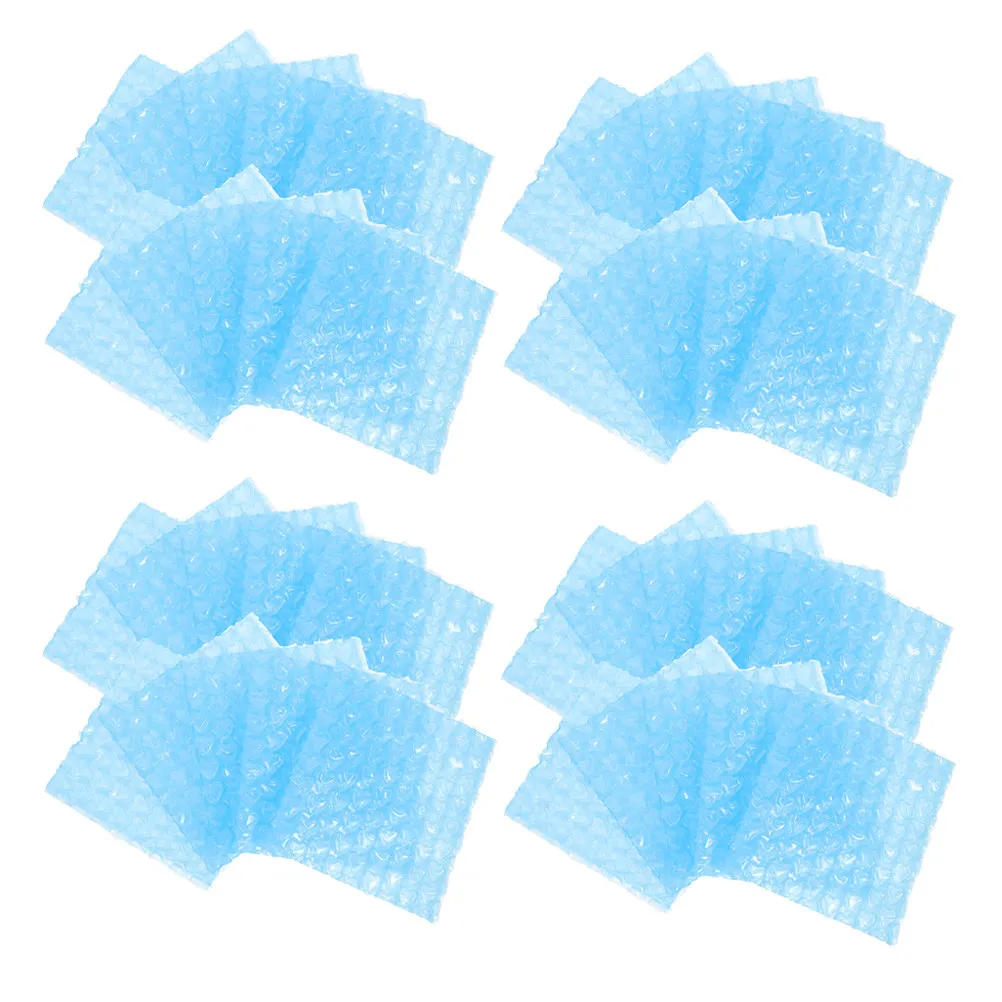 Heart Shaped Bubble Bags 200 Pack Thick Plastic Cushioning Shipping Pouches Protective Packing Mailers