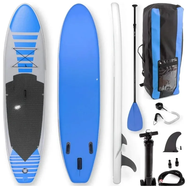 Stand Up Paddle Board Inflatable Non-Slip SUP Paddle Board Paddle and Accessories Fun Water Paddleboard