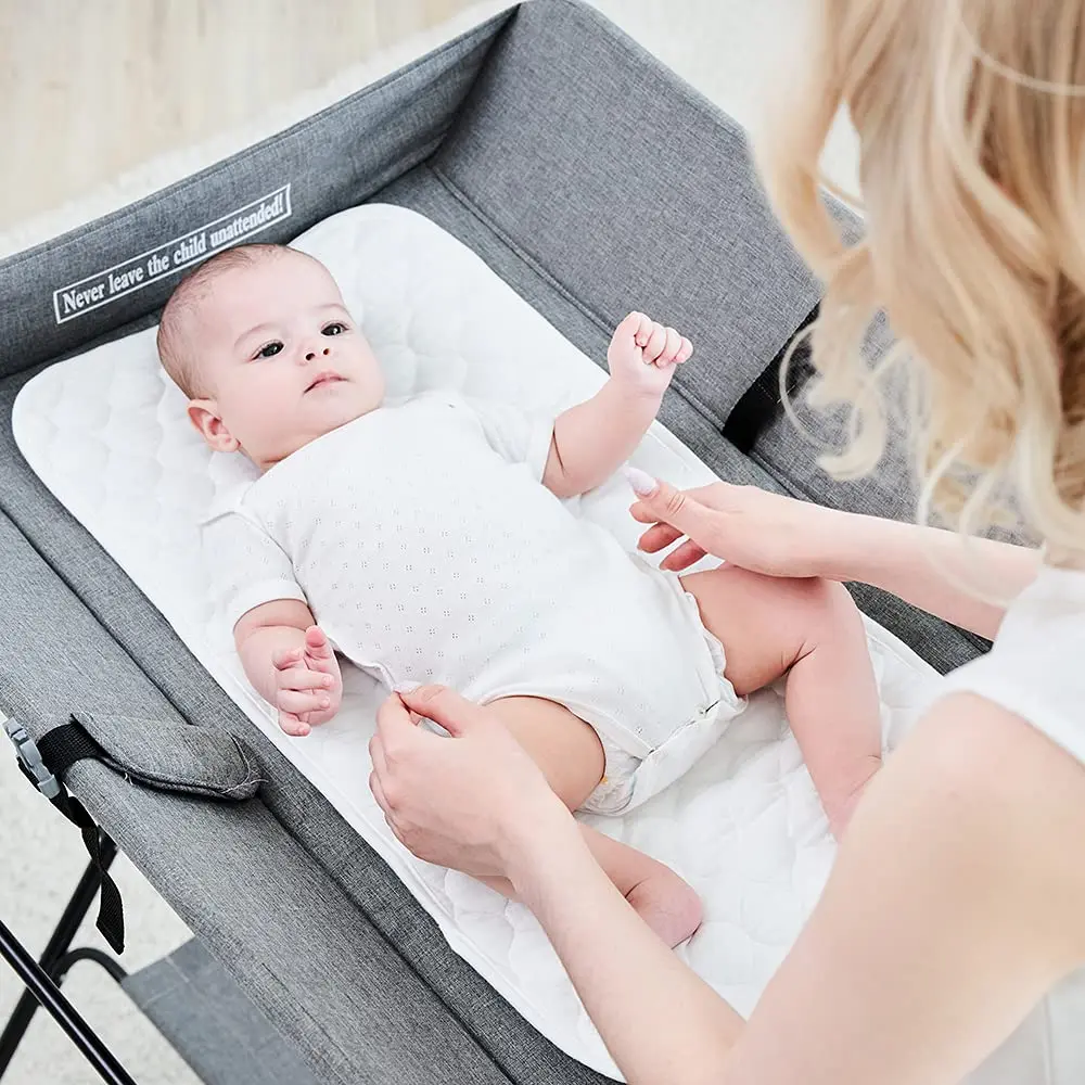 Changing Pad Liner,Peanut Shape Changing Pad Cover,Waterproof,Washable,Thicker and Non-Slip,Chaning Pad Liners
