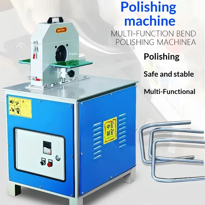 Special-shaped Pipe Polishing & Sanding Machine External Surface Brushing Rust Mirror Finish Automatic Metal 3kw