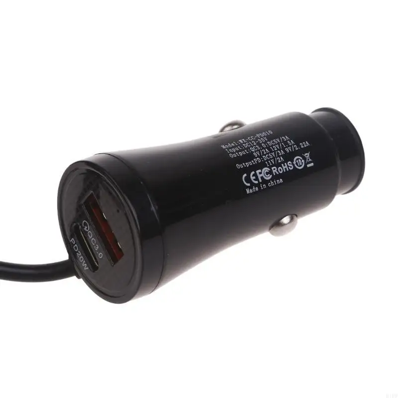 شاحن شاحن سيارة E1PF يتعارض مع الحمولة الزائدة والرسوم الزائدة