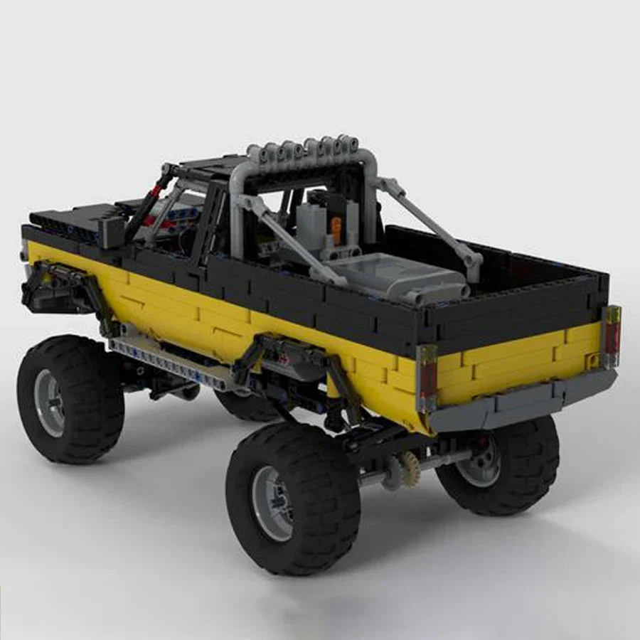 MOC-32170 SUV toys car robot Pickup