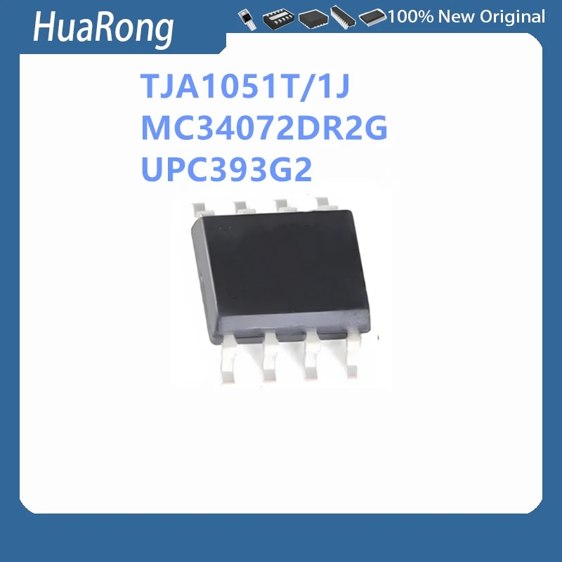 10Pcs/Lot TJA1051T/1J TJA1051 MC34072DR2G MC34072 34072 UPC393G2 UPC393 393