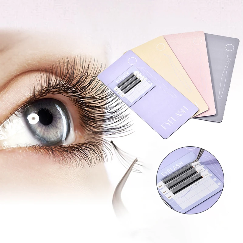 Magnetic False Eyelash Tweezers Holder Soft Anti Fall Board False Lash Display Pallet Specialized For Eyelash Grafting